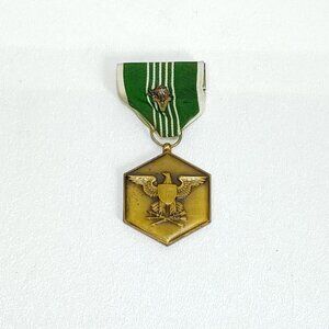 United States Army Commendation Medal With Bronze Oakleaf Cluster & Valor Device